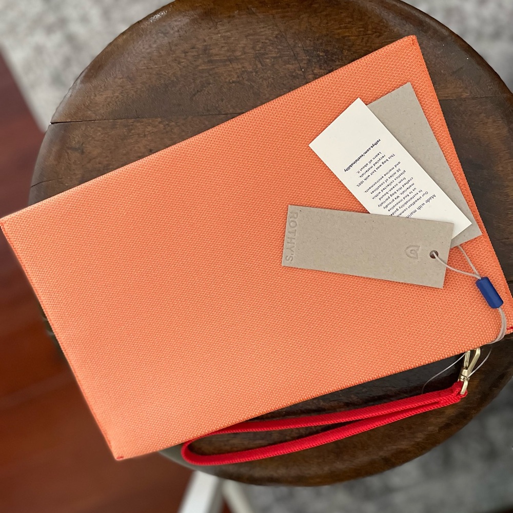 Rothy's Clementine Wristlet